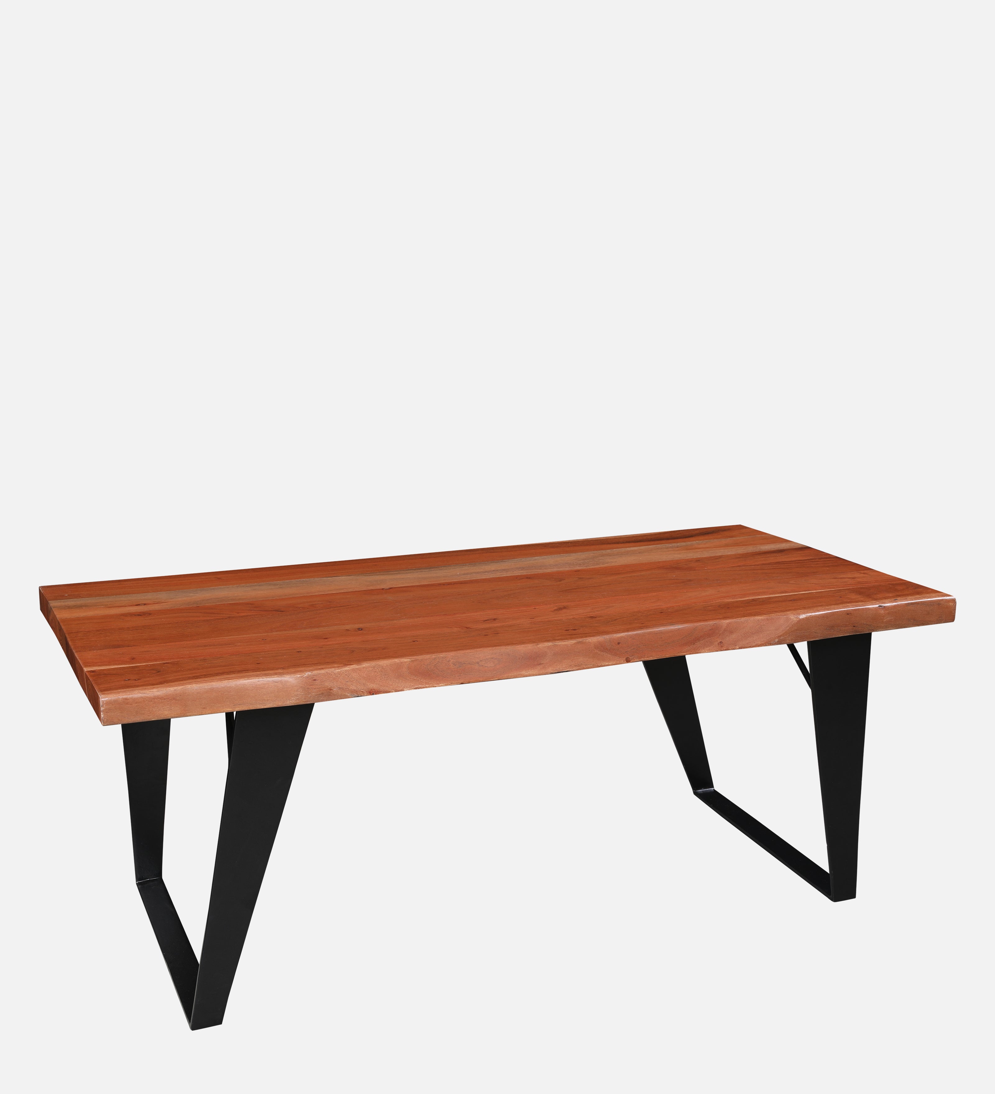Arduous Acacia Wood Center Table in Brown Colour