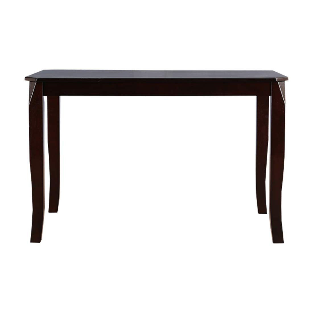 Cardiff Solid Wood 4-Seater Dining Table in Mocha Finish