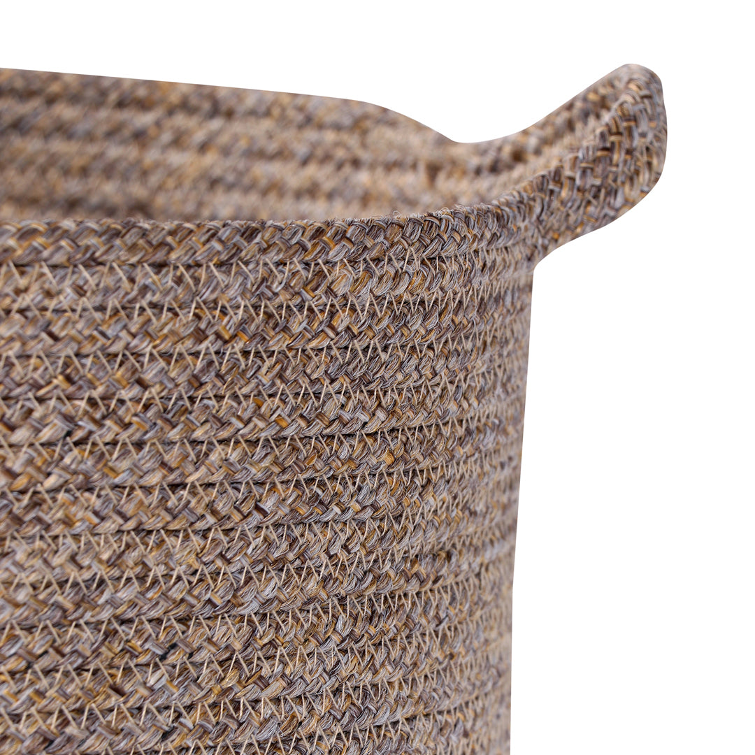 Kenso Polypropylene Organizer Bin Small in Beige Colour by Living Essence