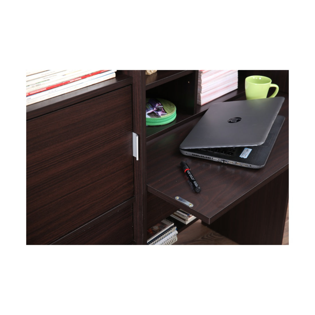 Florence Study Table in Honey Colour