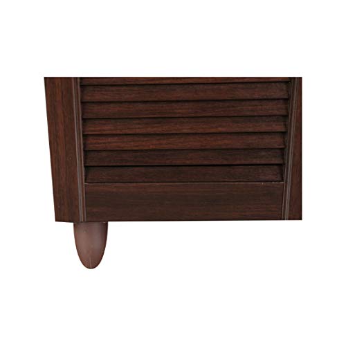 Carry Engineered Wood Shoe Rack in Wenge Colour