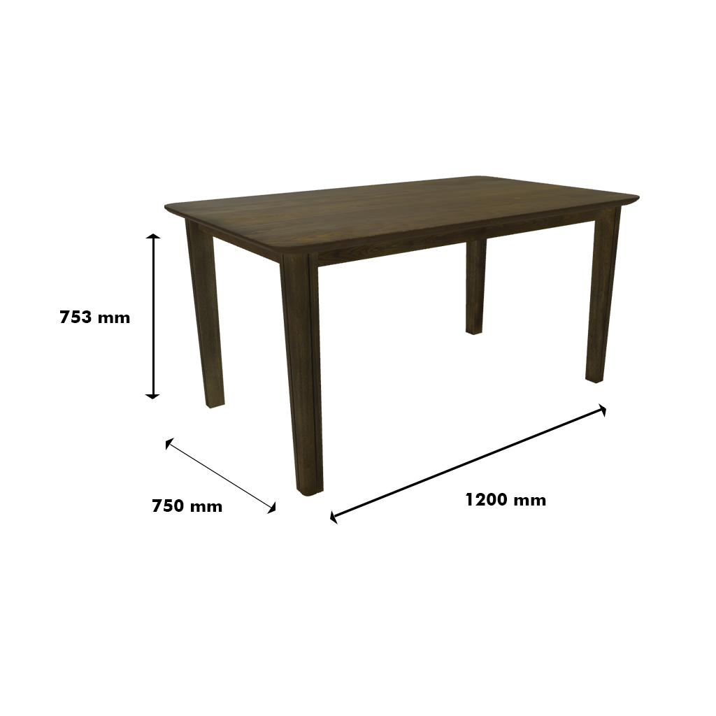Luster 4 Seater Dining Set with Bench