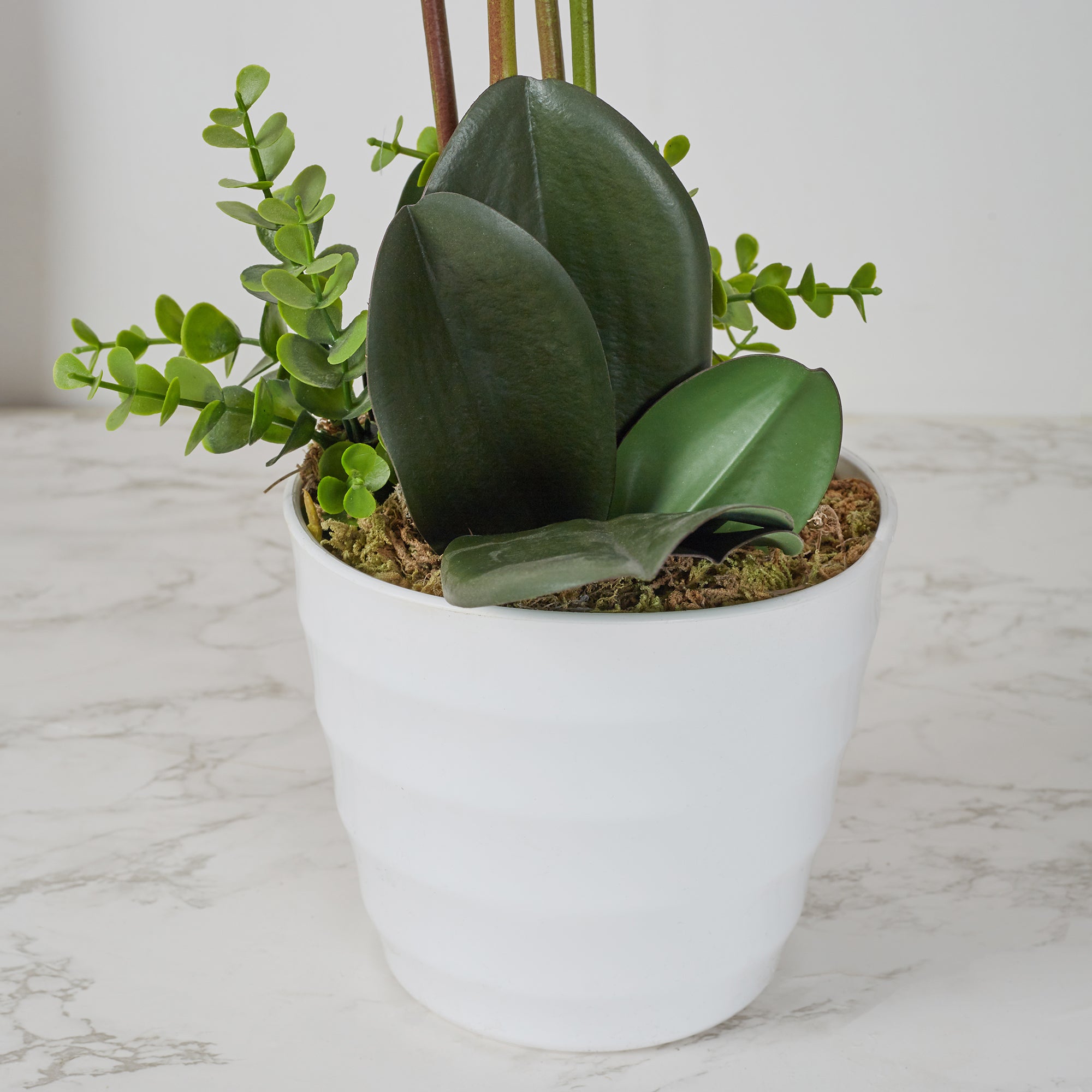 Ilana Artificial Orchid Potted Plant 75Cm in Pink Colour