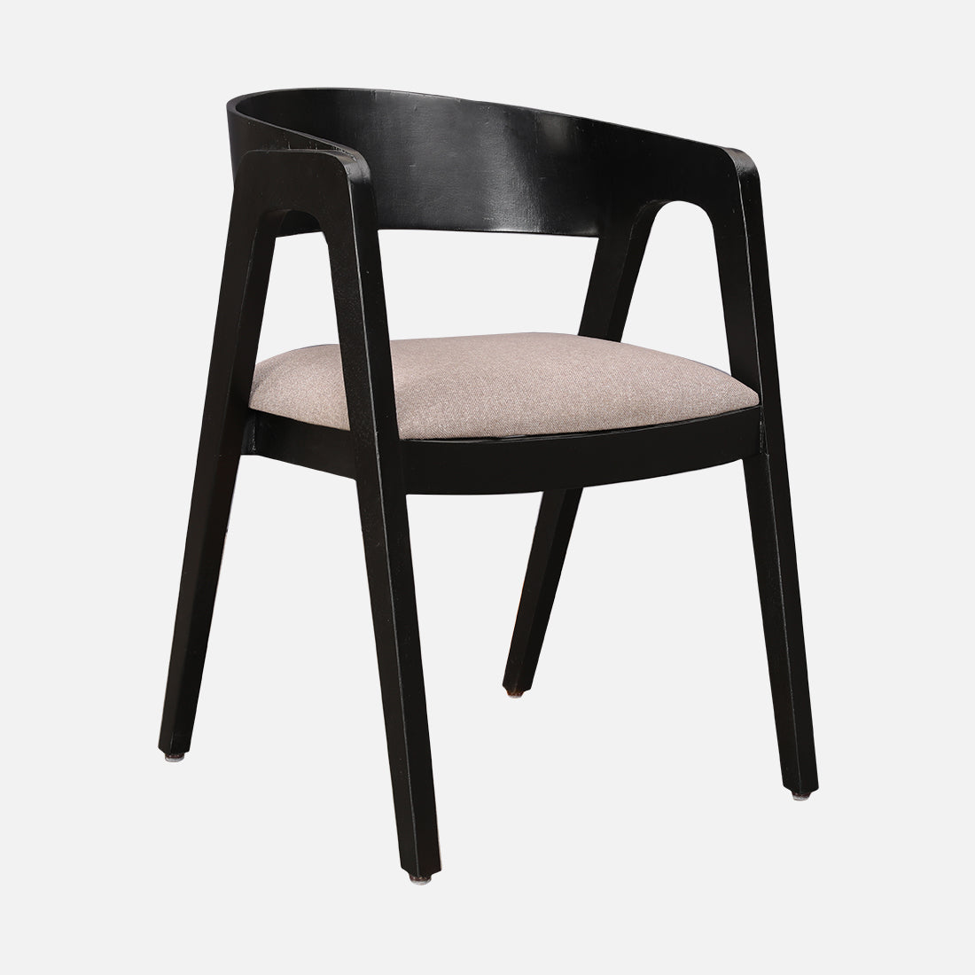 Haven Solidwood Dining Chair in Black Colour