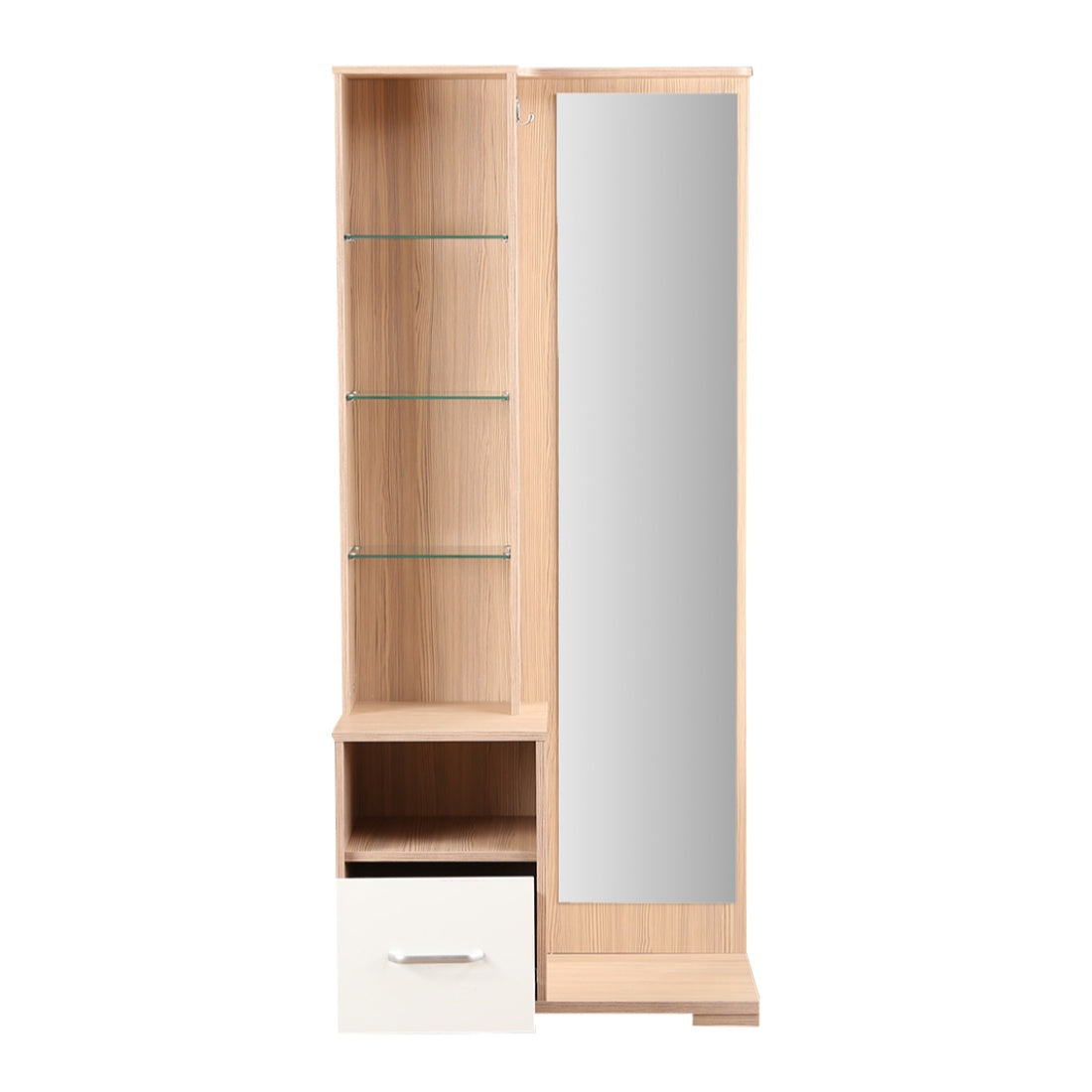 Ambra Dresser with mirror in Oak Colour