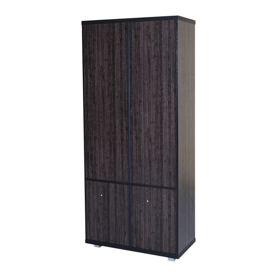 Evergreen Engineered Wood Book Shelf in Wenge Colour