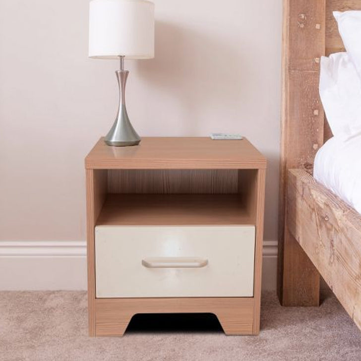 Ambra Night Stand in Oak Colour