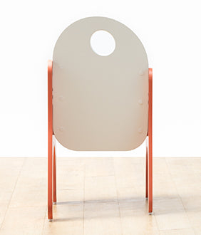 Jigsaw Study Chair in Coral Paradise Colour