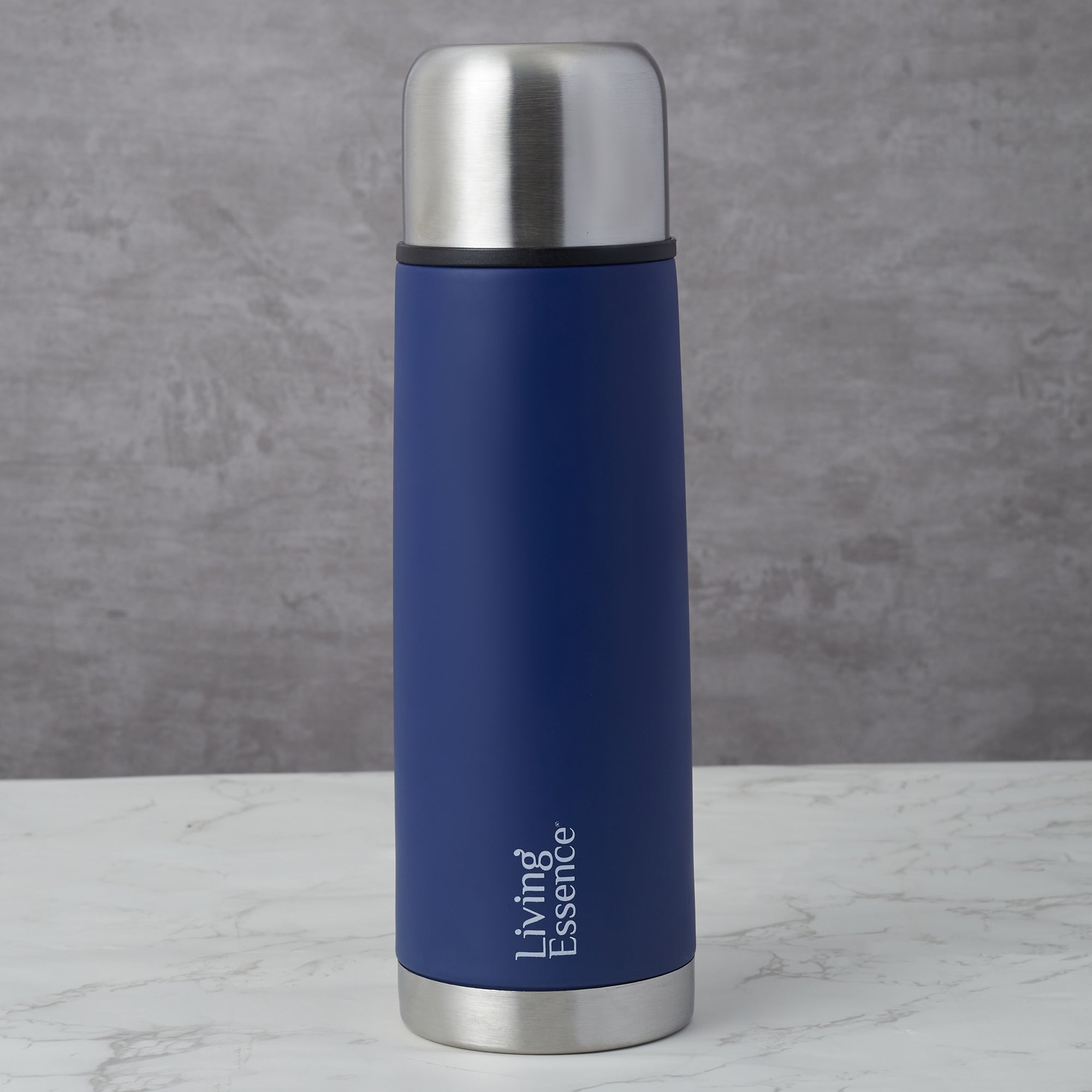 Fiesta Thermosteel Puro Vaccum Flask Combo Set of 2 in Cobalt Colour