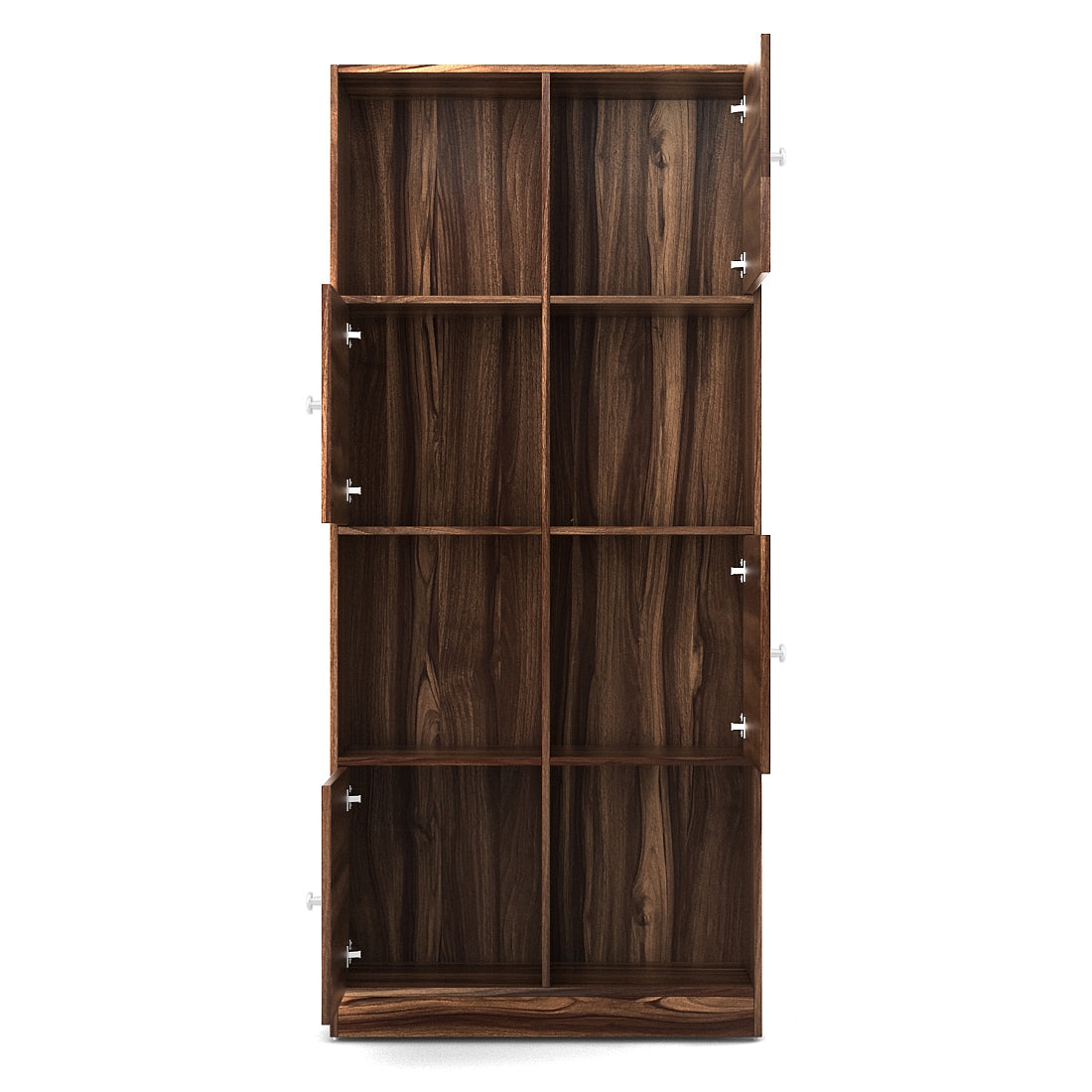 Matrix  Book Shelves in Asian Walnut Colour