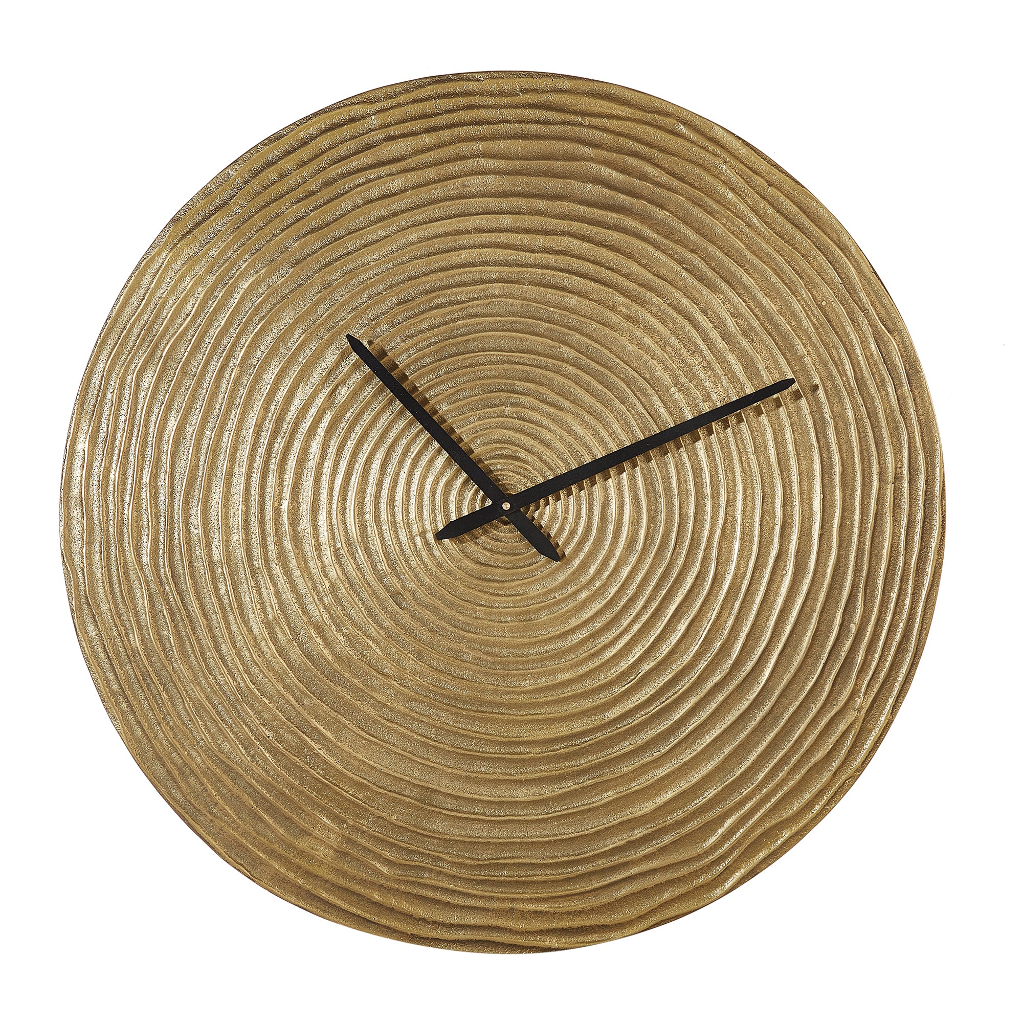 Magna Metal Clocks 58 Cm in Antique Gold Colour