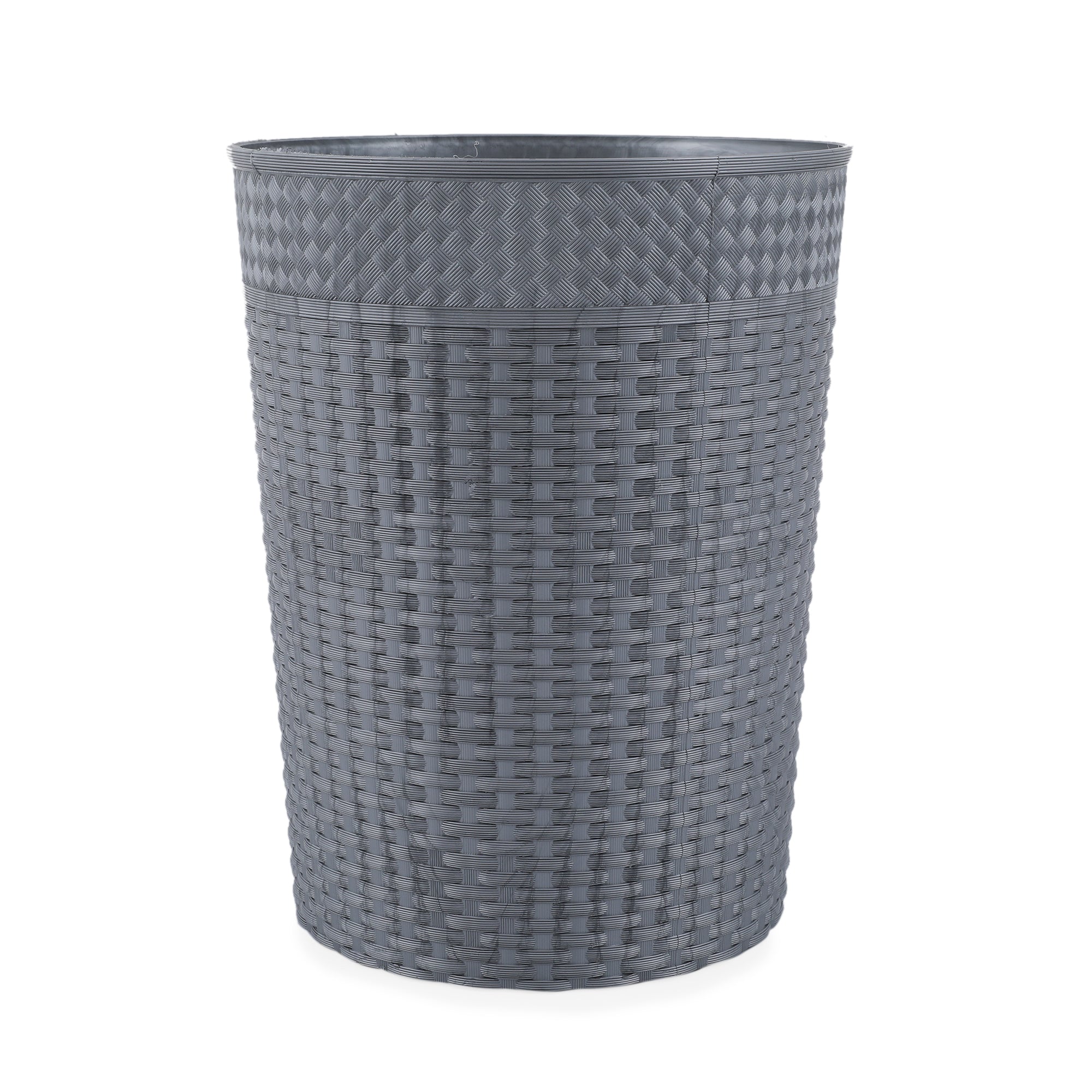 Eden Plastic Dust Bin 10 Ltr in Grey Colour