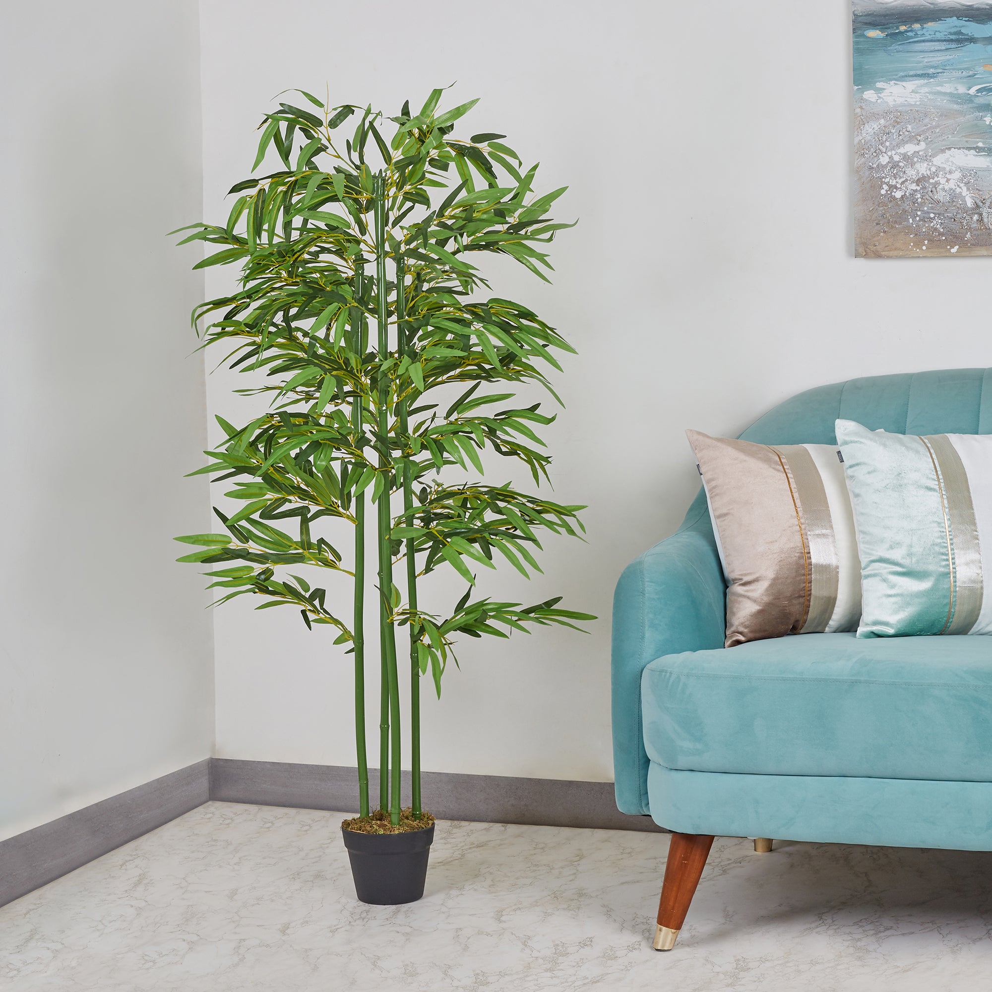 Ilana Artificial Bamboo Potted Tree 160Cm in Green Colour