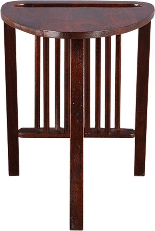 Noel Mango Wood Table in Walnut Colour