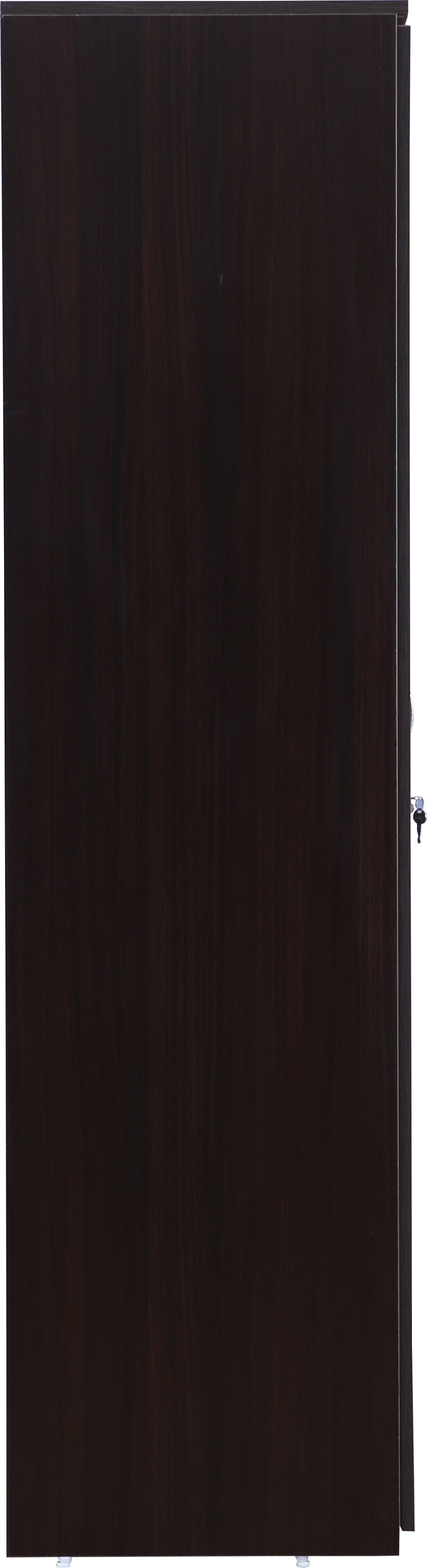 Swirl Three door Wardrobe in Dark Oak Colour