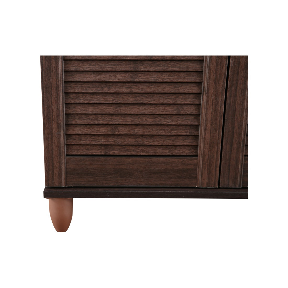 Riveria Engineered Wood Shoe Rack in Wenge Colour