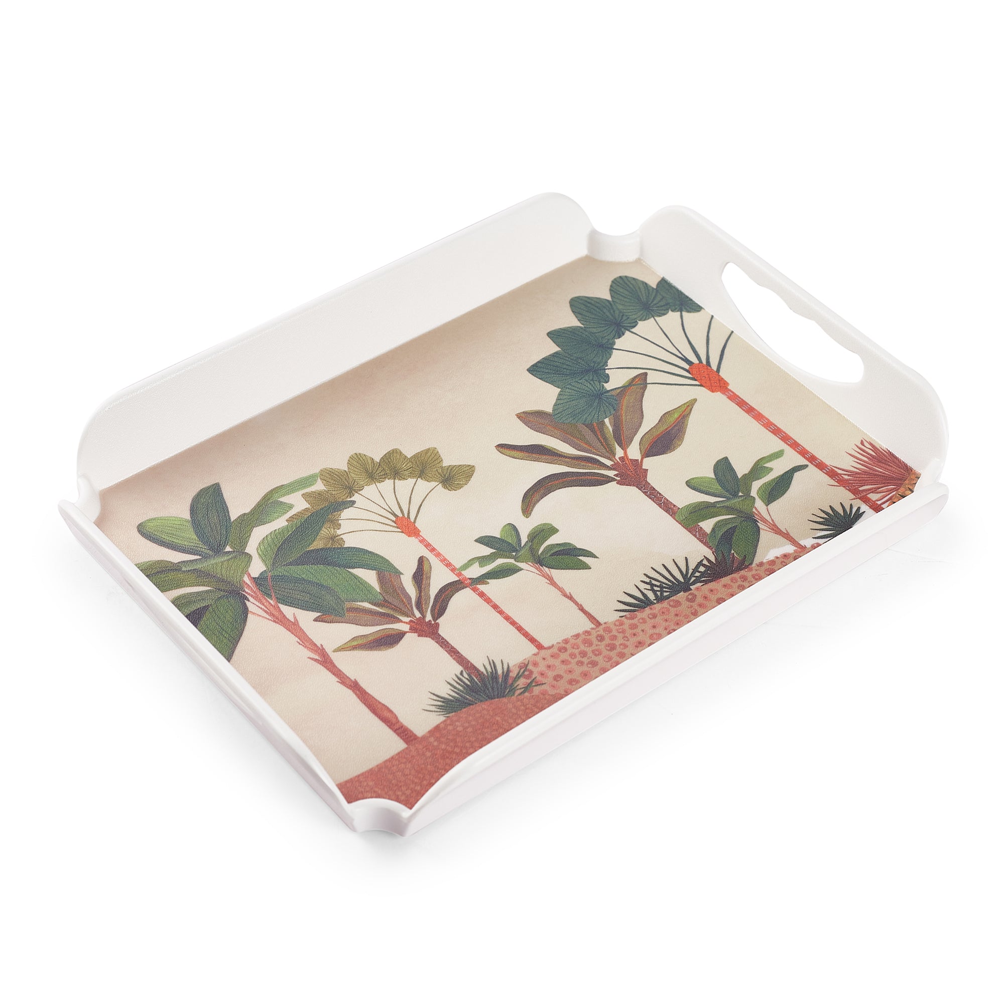 Oasis Melamine Medium Tray in Multi Colour