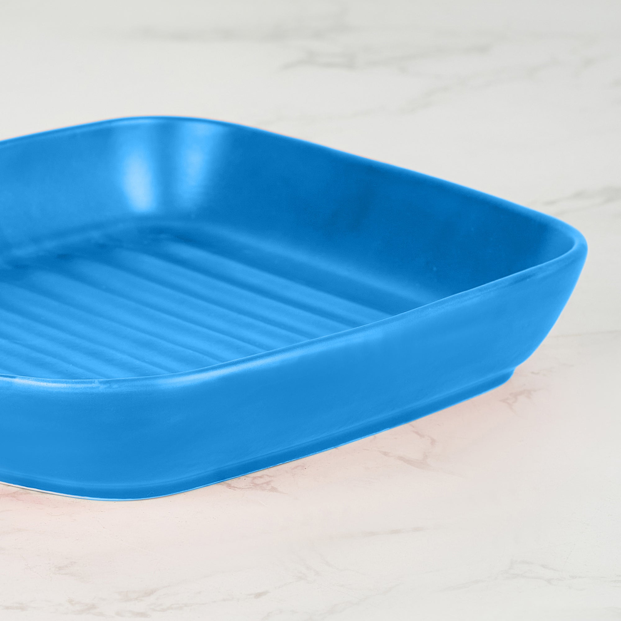 Ace Ceramic Square Serving Platter in Assorted Colour