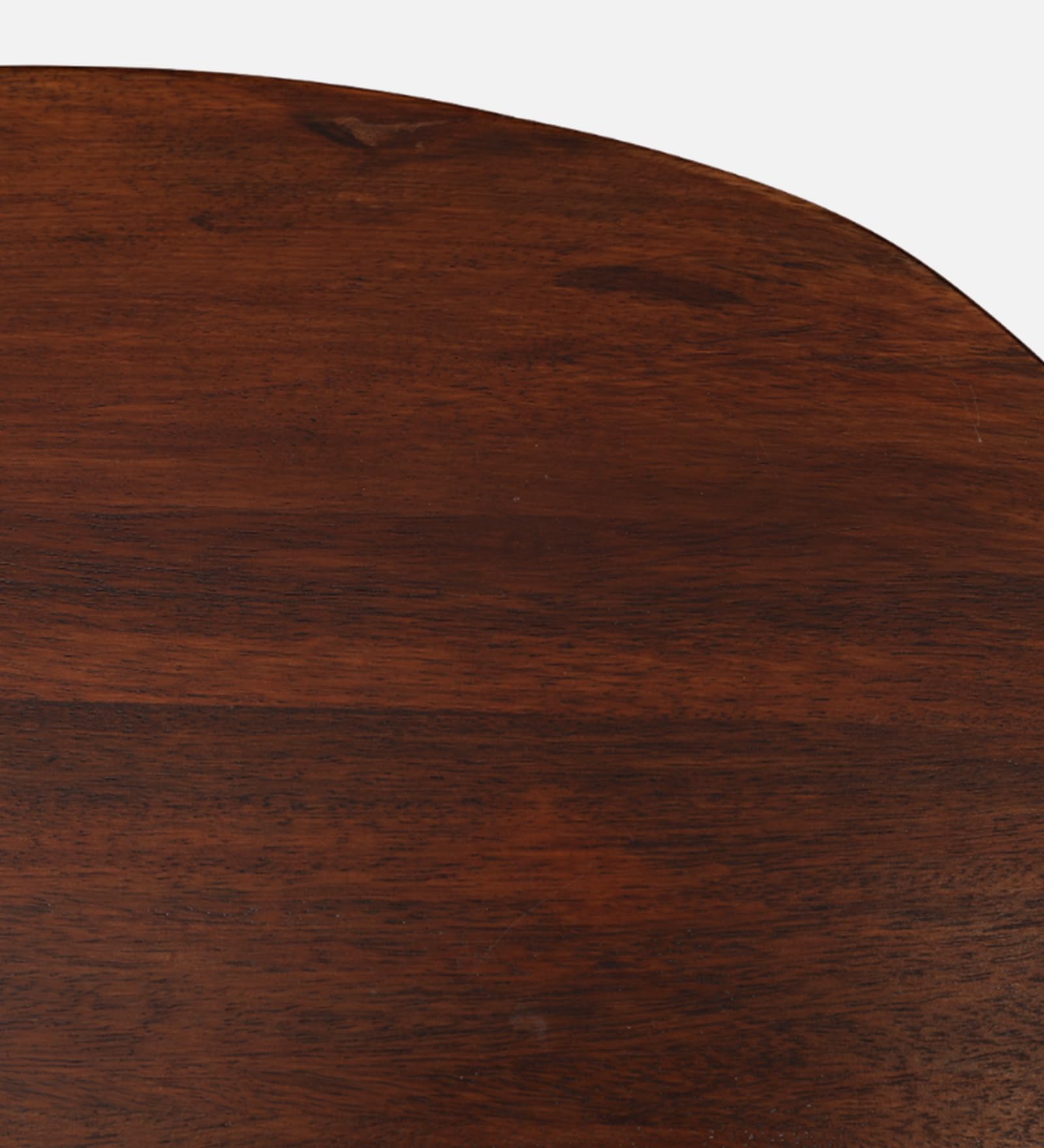 Celestia Marble Top Nest of Table in Walnut & White Colour