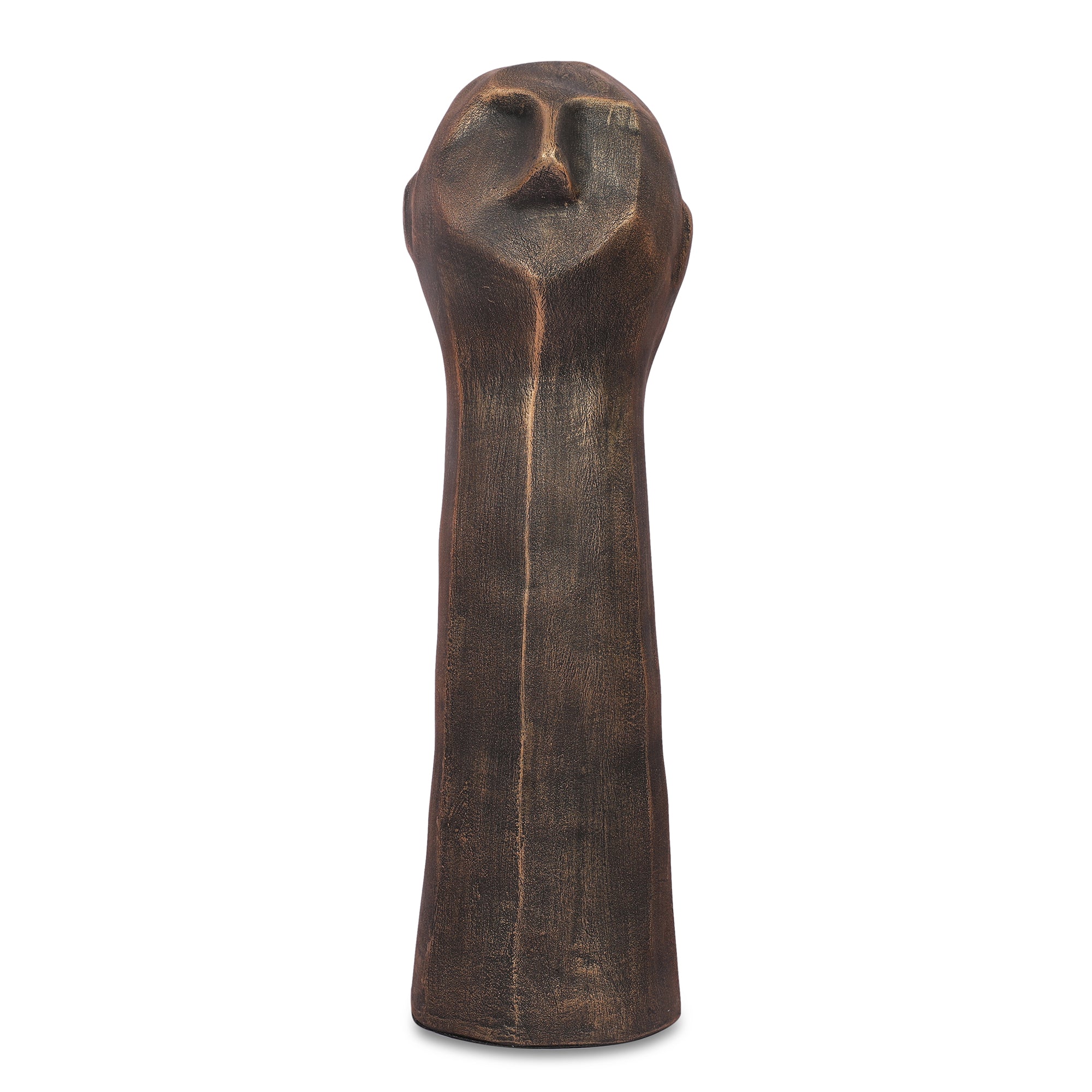 Stella Antique Finish Polyresin Male Abstract Facial Table D&eacute;cor