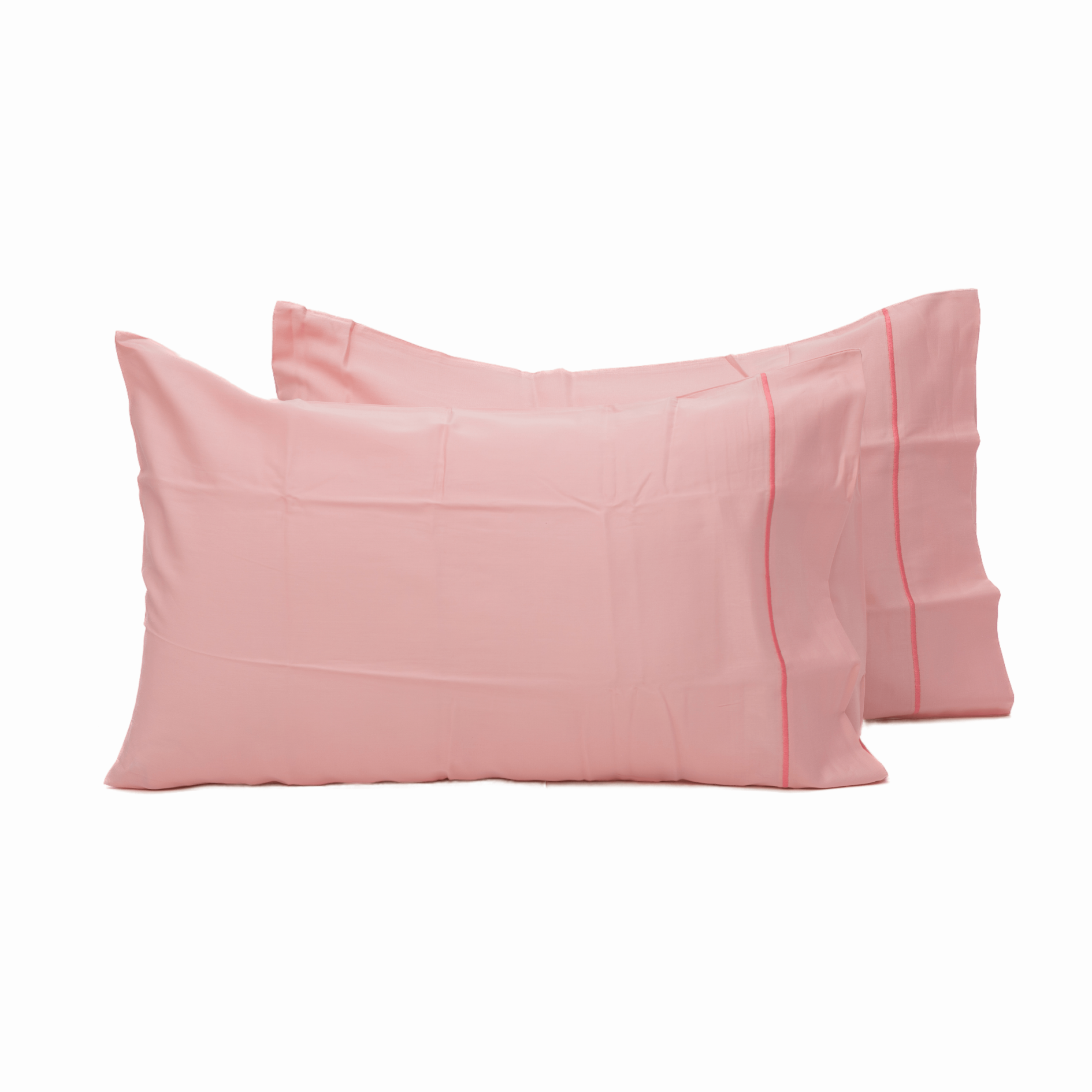 Comfy Beds Set of 2 Pillow Covers Pastel Pink, 45x70cm