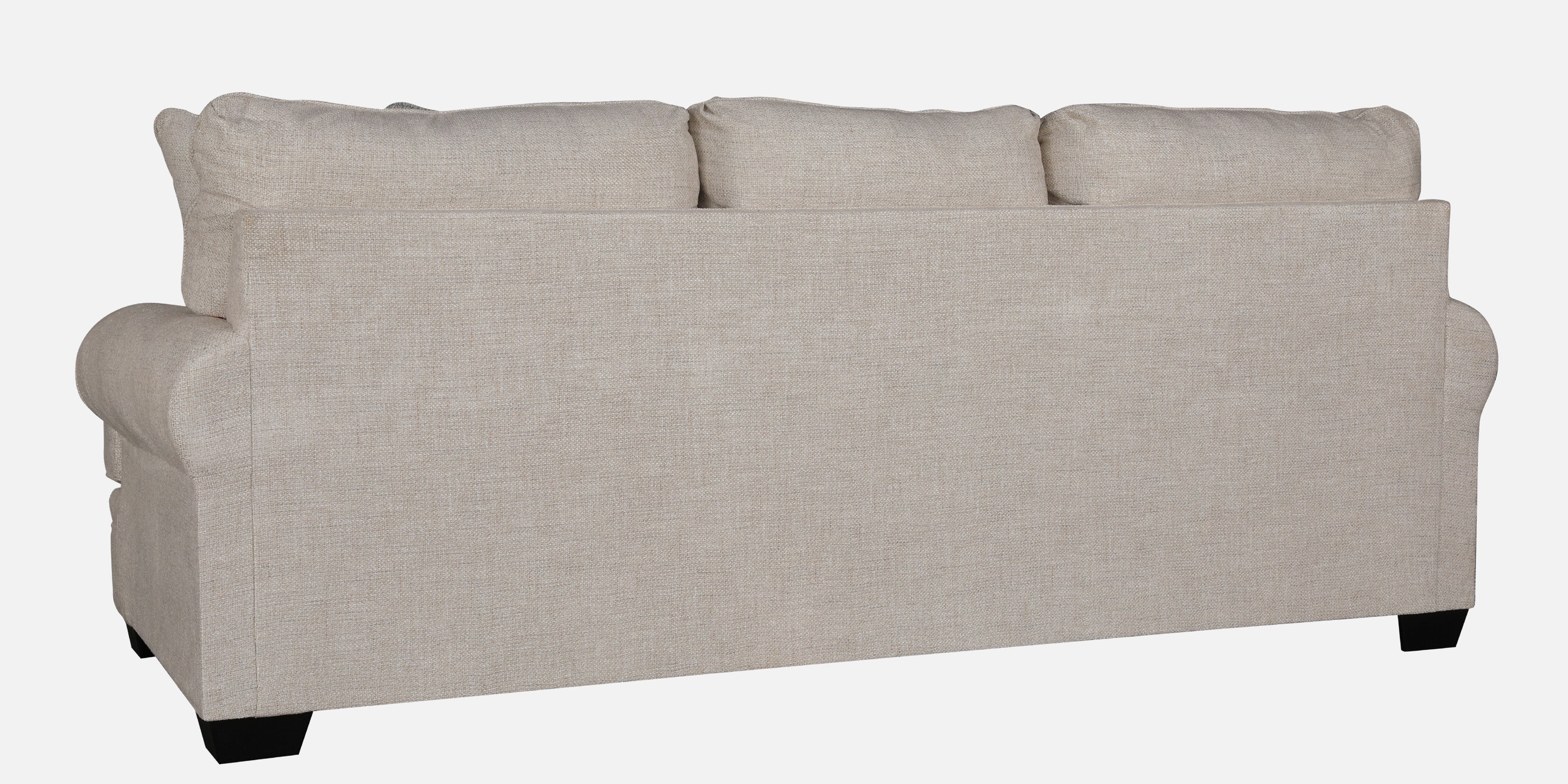 Thames Fabric Three Seater Sofa in Beige Colour