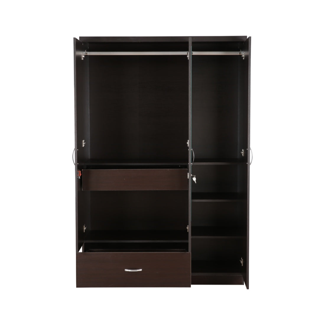 Utsav 3 door wardrobe in Wenge Colour