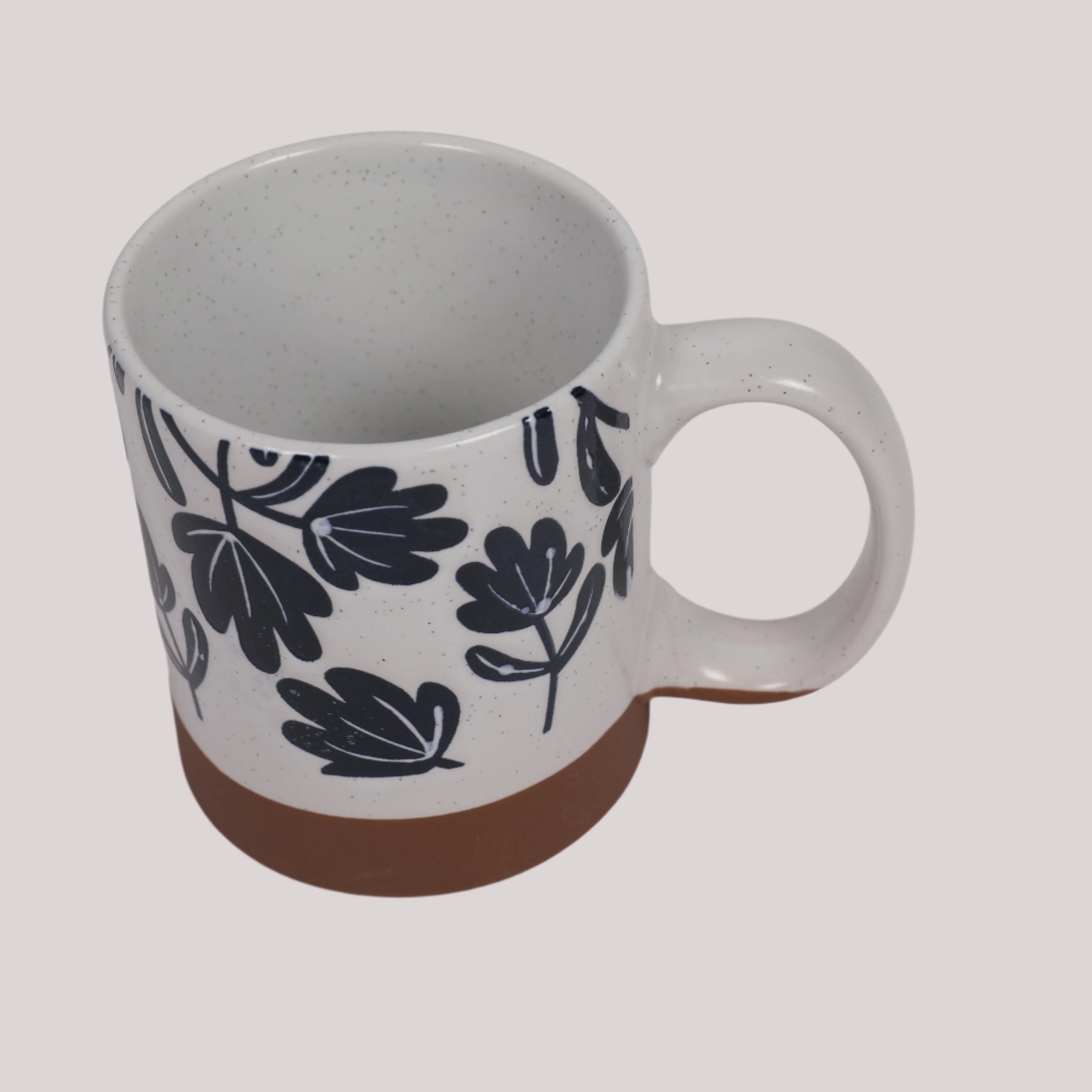 Living Essence Stoneware Mug White 280ml Set of 2Pcs
