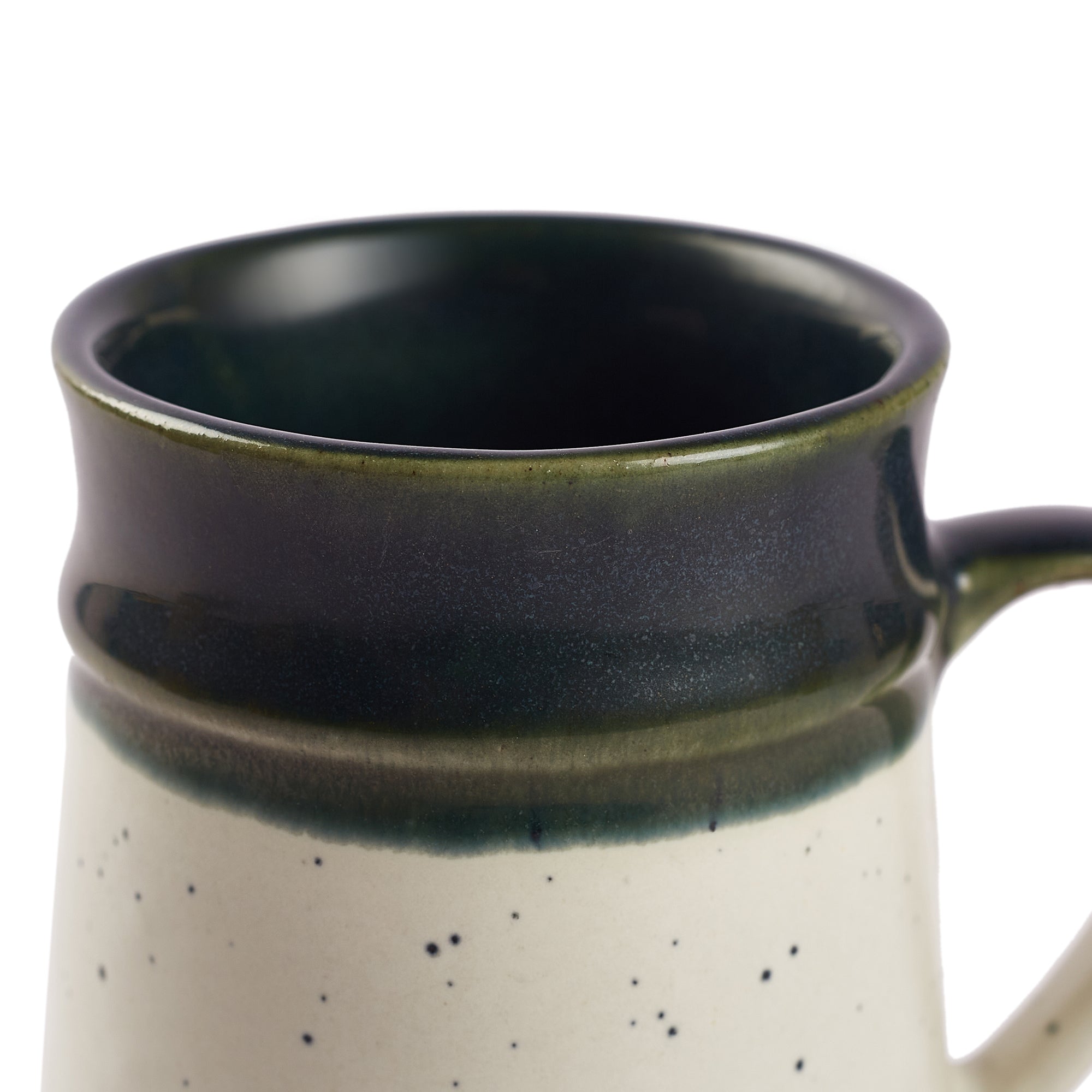 Living Essence Japandi Green Mug Set of 4Pcs