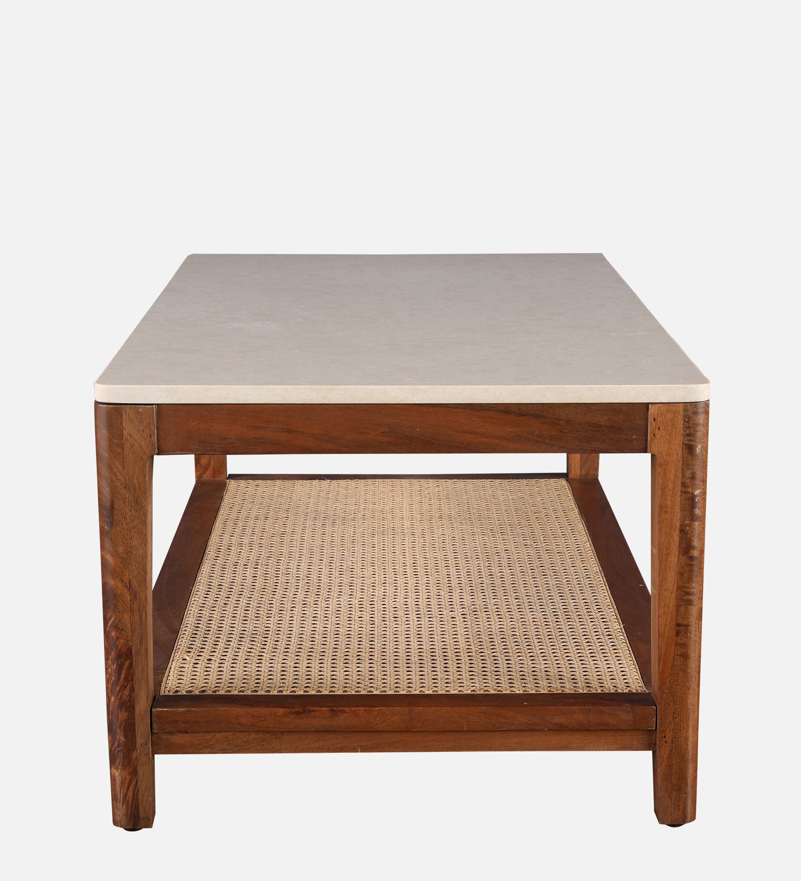 Siam Acacia Wood Center Table in Beige Colour