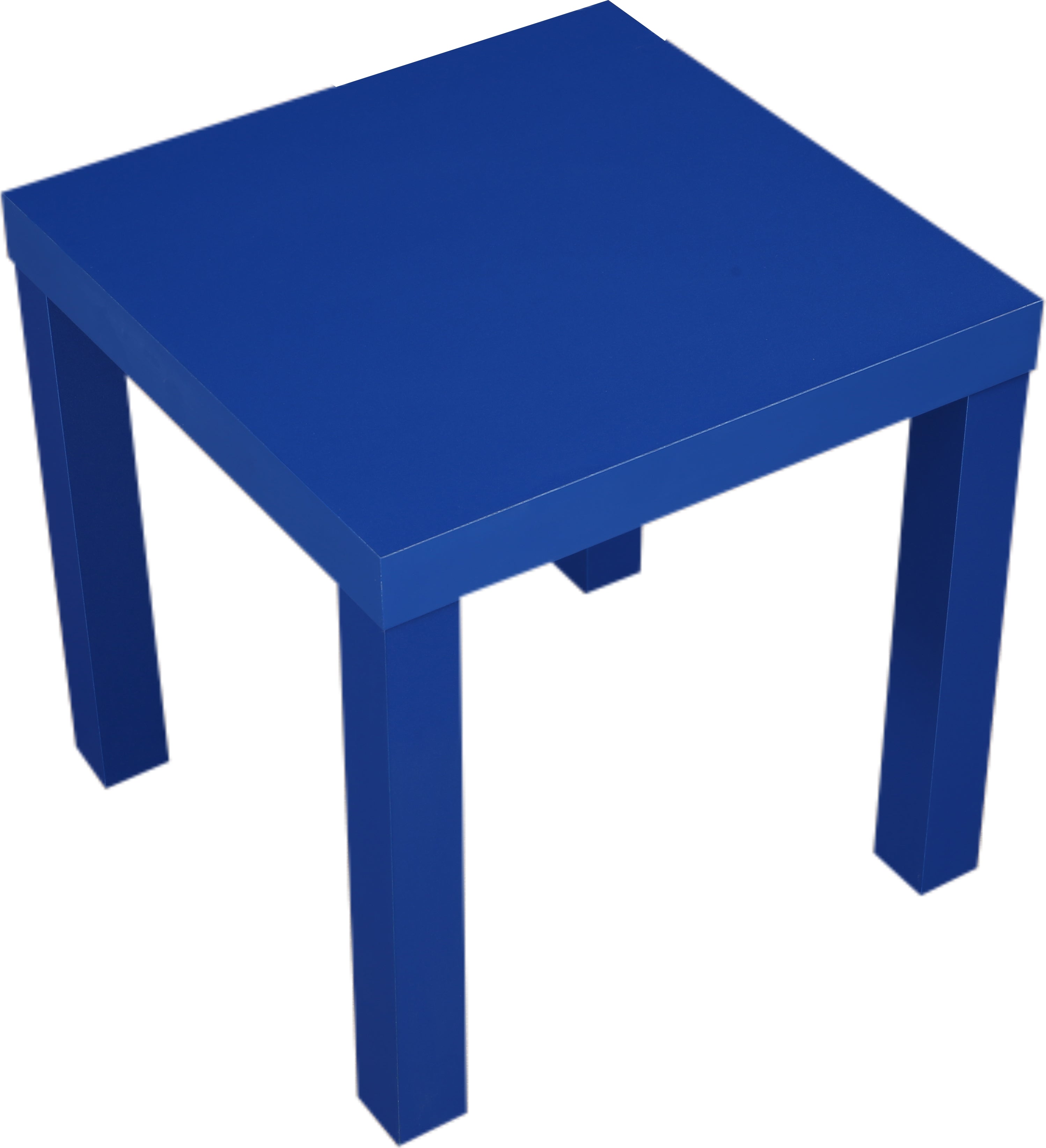 Larix Side Table in Blue Colour