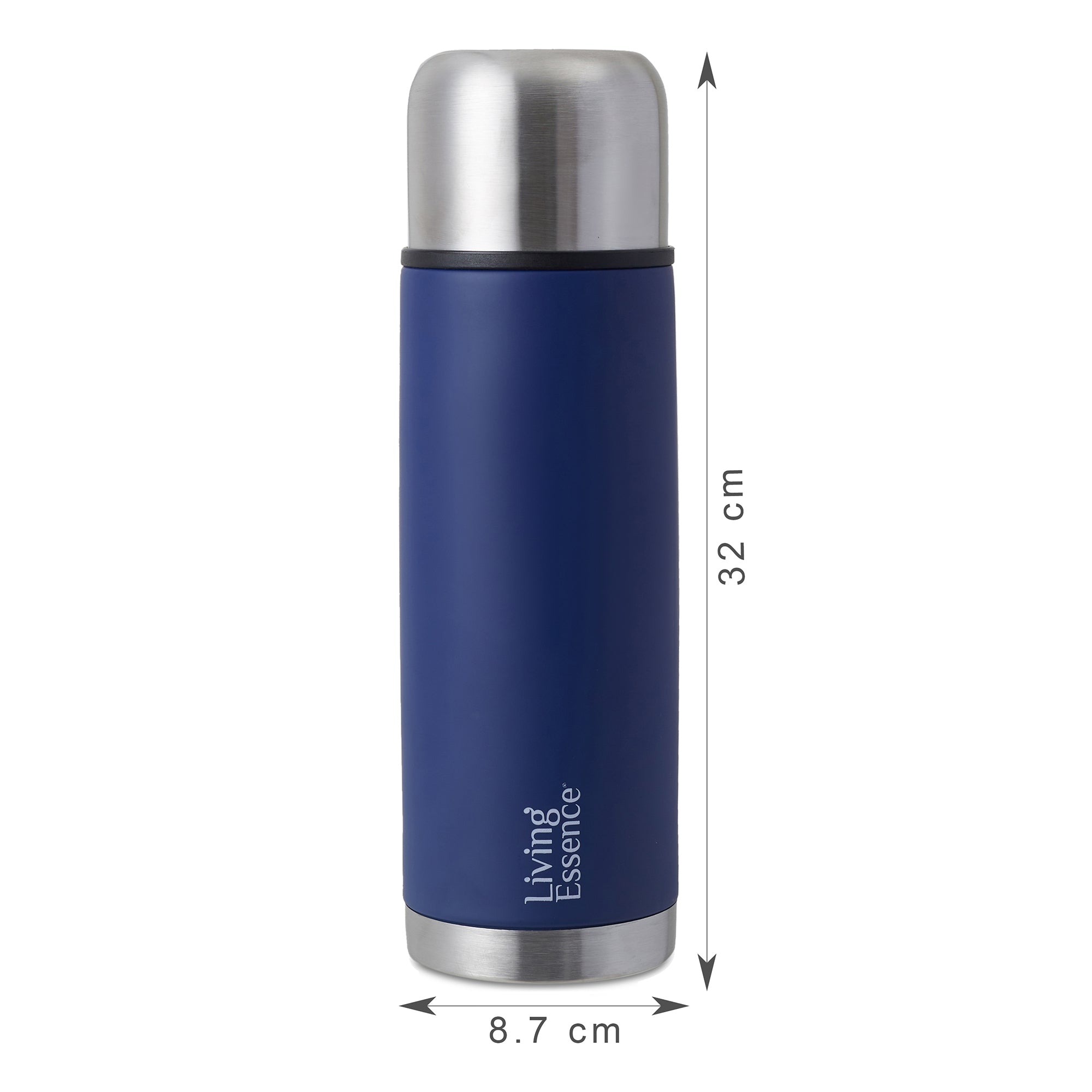Fiesta Thermosteel Puro Vaccum Flask Combo Set of 2 in Cobalt Colour