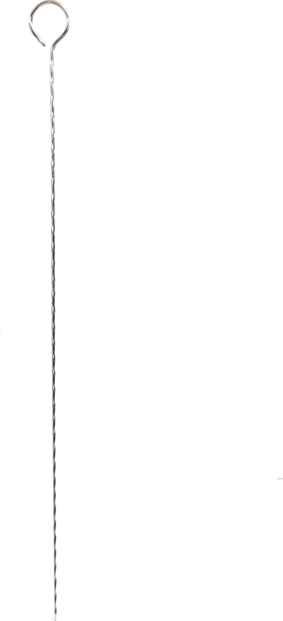 Barbeque Steel Skewers Sticks Medium in Silver Colour