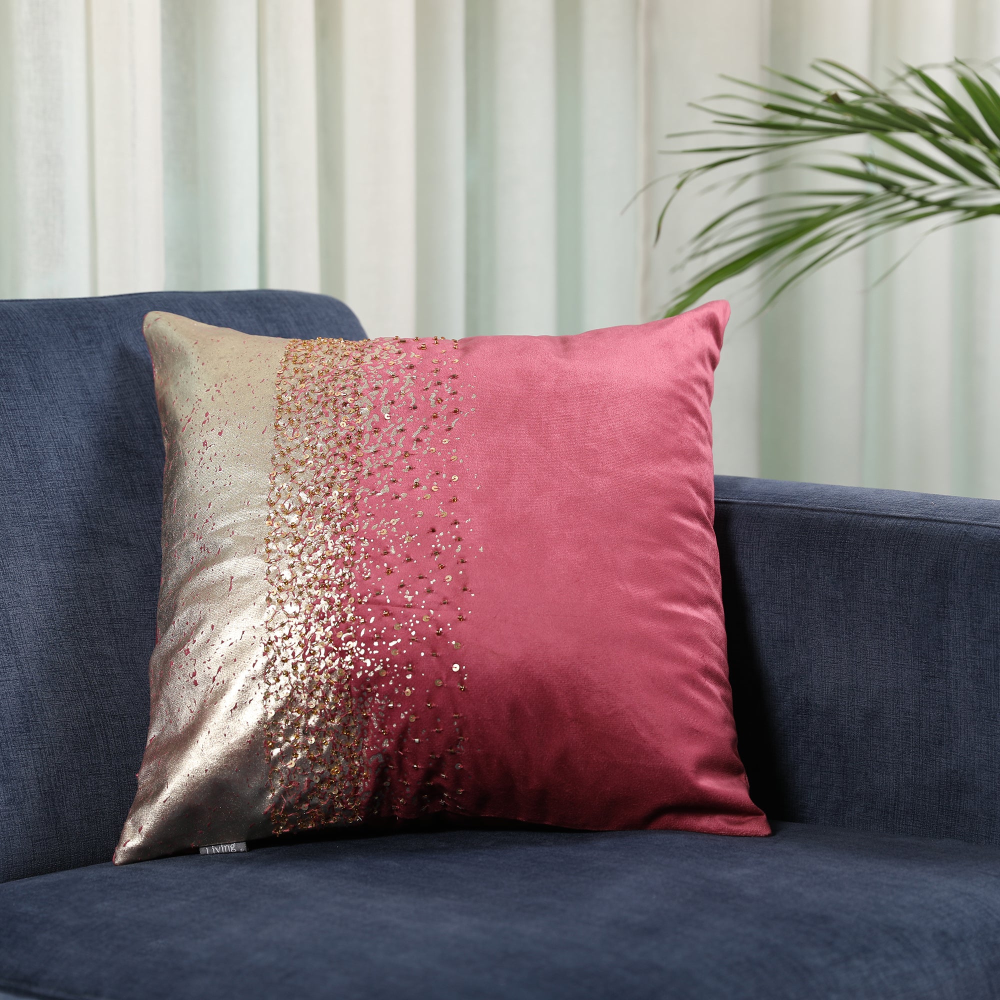 Swarna Cushion Cover Deco Rose, 40x40cm