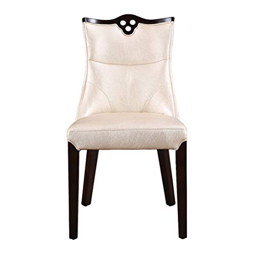 Alston Solidwood Dining Chair Set of 2 in Ivory Colour