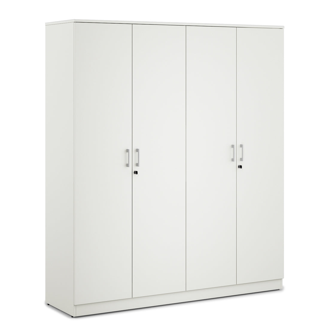 Prime Four Door Wardrobe in White Colour