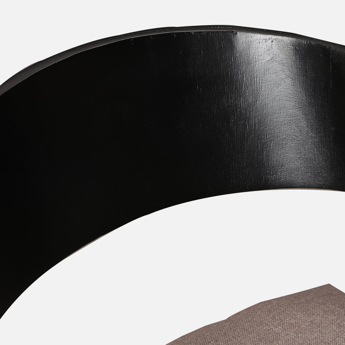 Haven Solidwood Dining Chair in Black Colour