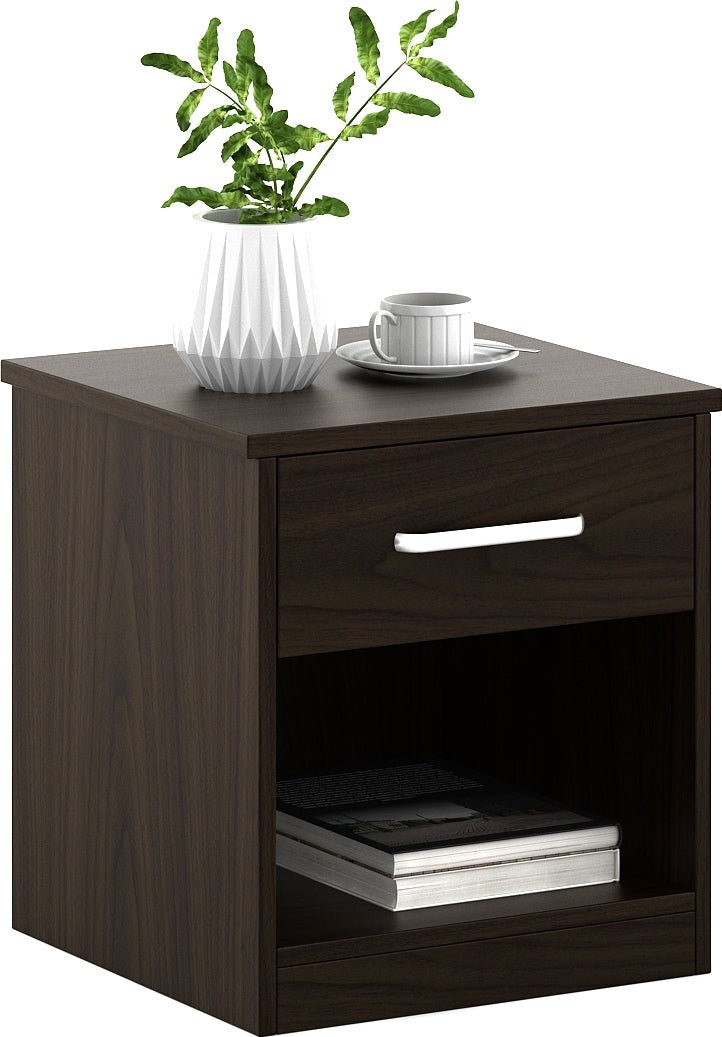 Magnum Night Stand in Urban Walnut Colour