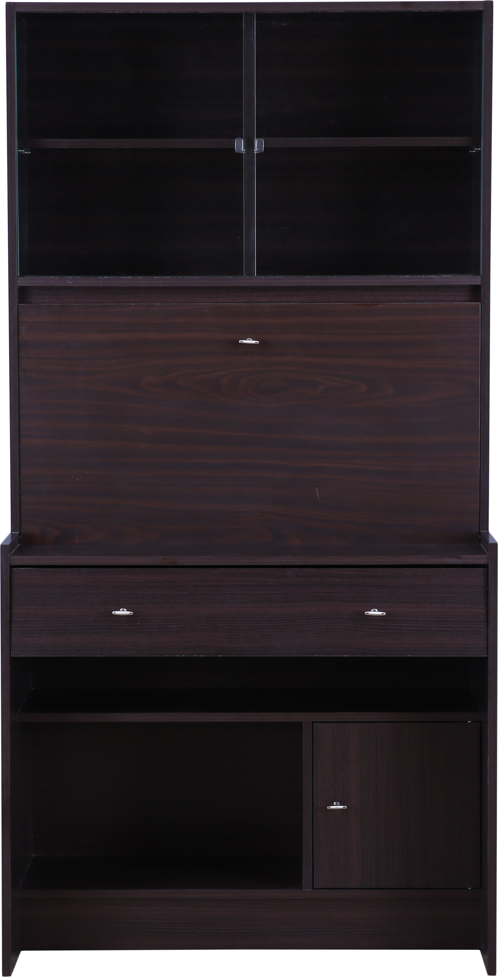 Rhombus Study Table Study Table in Wenge Colour