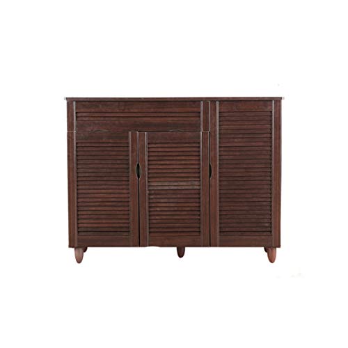 Carry Engineered Wood Shoe Rack in Wenge Colour