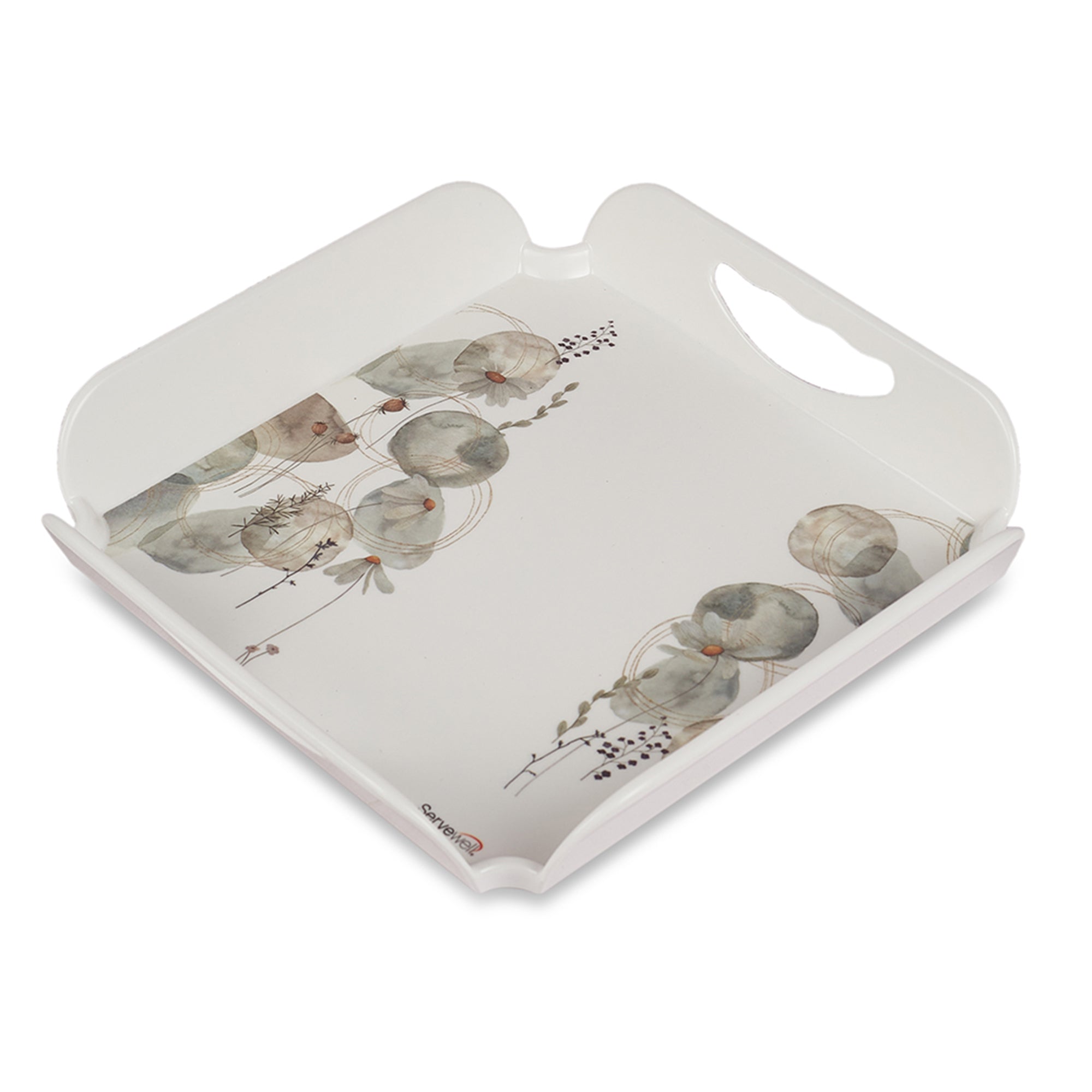 Zinnea Melamine Serving Set of 5 in Multi Colour by Servewell