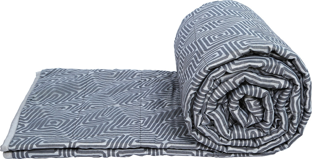 Amour Polycotton Double Dohar in Charcoal Colour