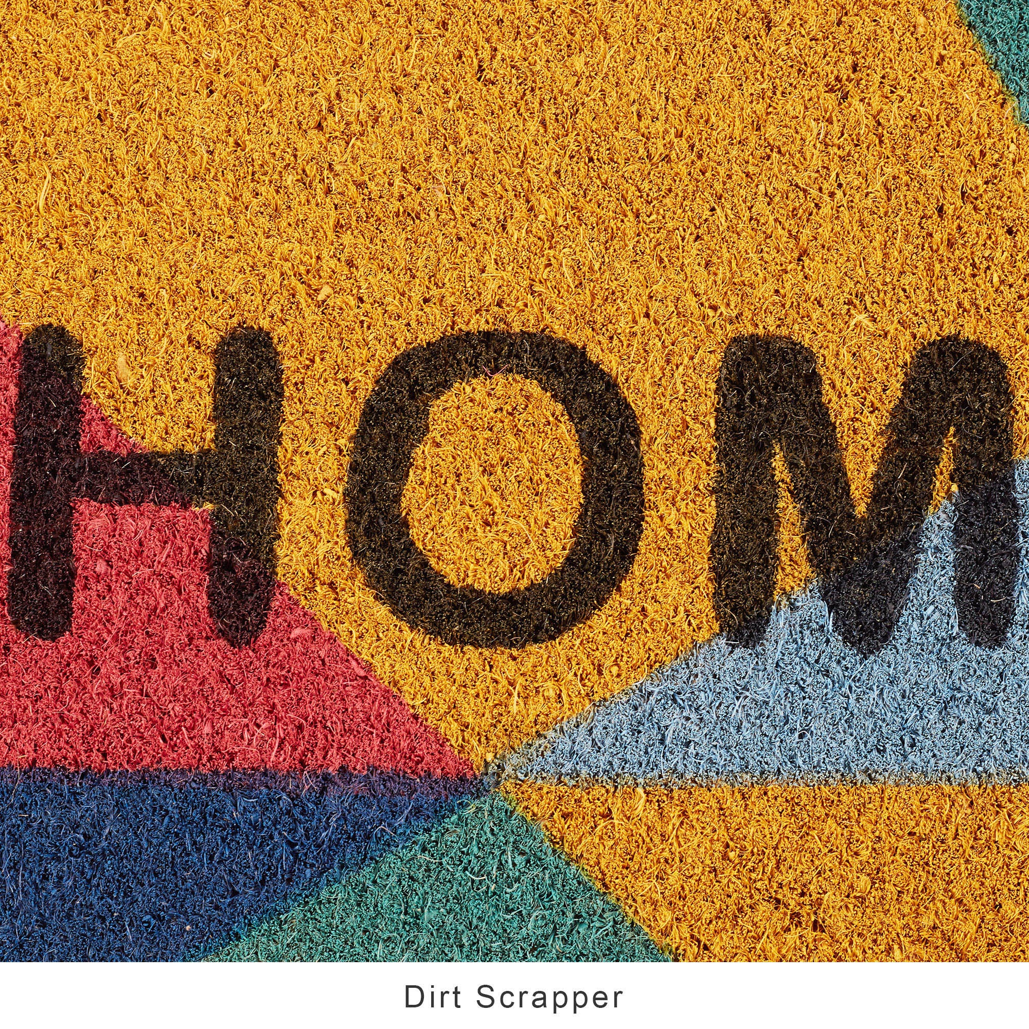 Natura  Home Printed Coir Doormat 40x60 CM in Multi Colour