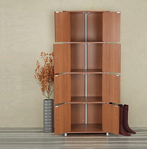 Jacob Engineered Wood Multipurpose Cabinet in Oak Colour
