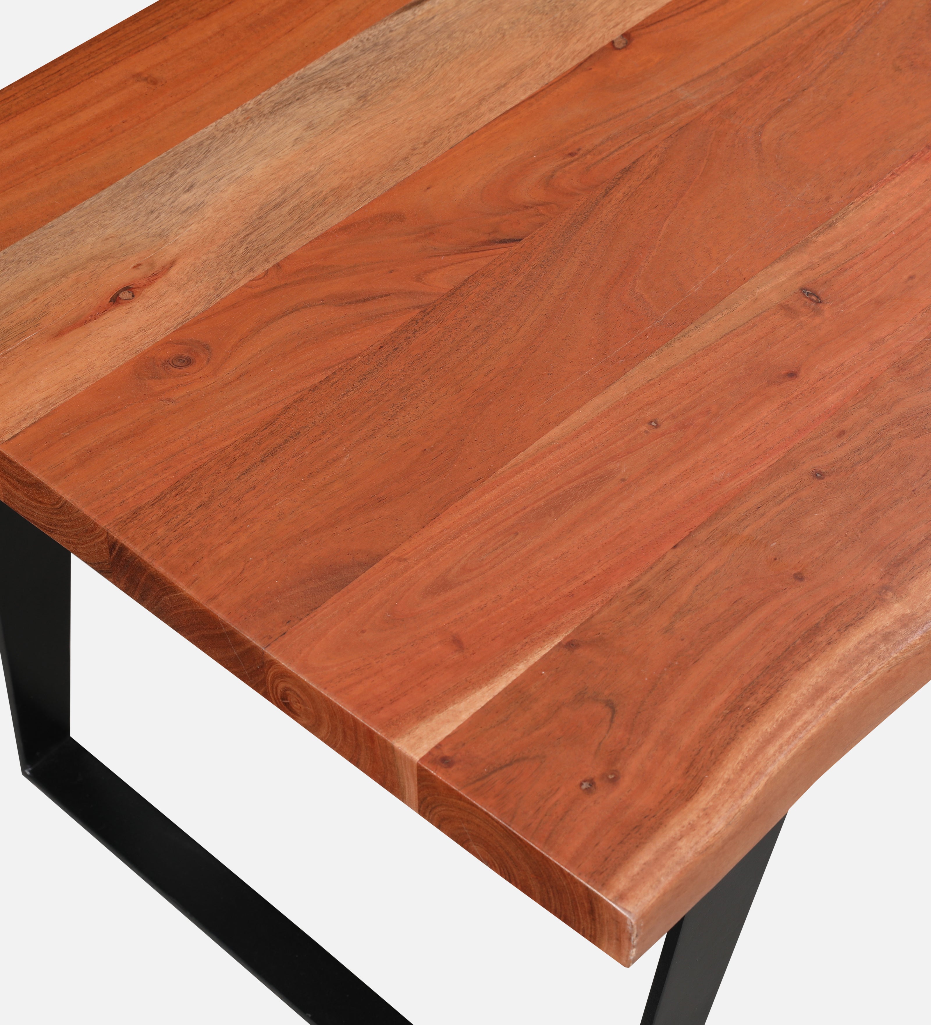 Arduous Acacia Wood Center Table in Brown Colour