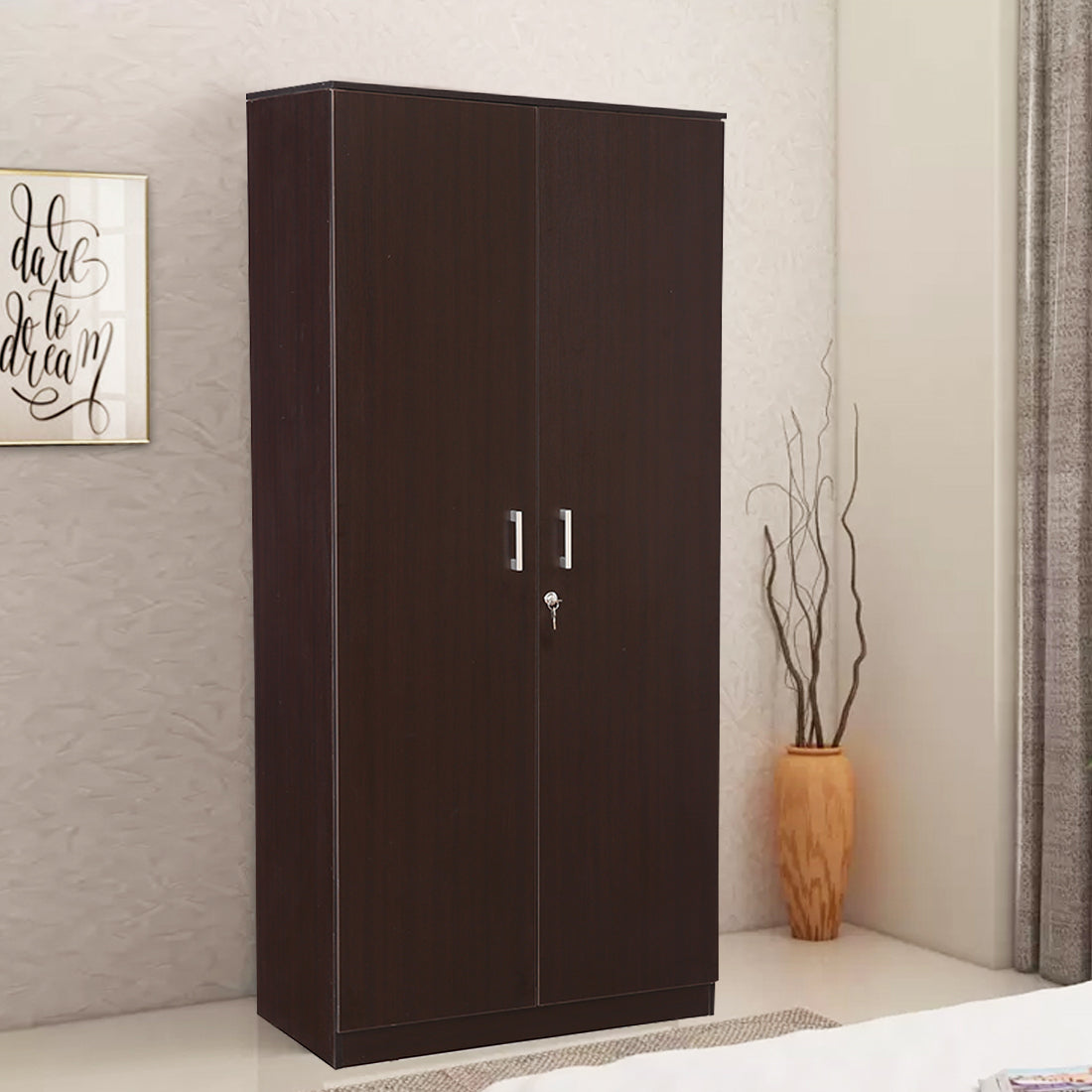 Prime 2 door wardrobe in Wenge Colour