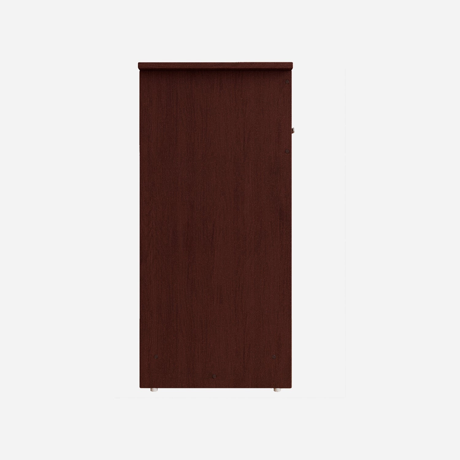 Albert Engineered Wood 3 Door Cabinet in Cherry Brown Colour
