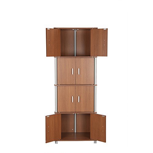 Jacob Engineered Wood Multipurpose Cabinet in Oak Colour