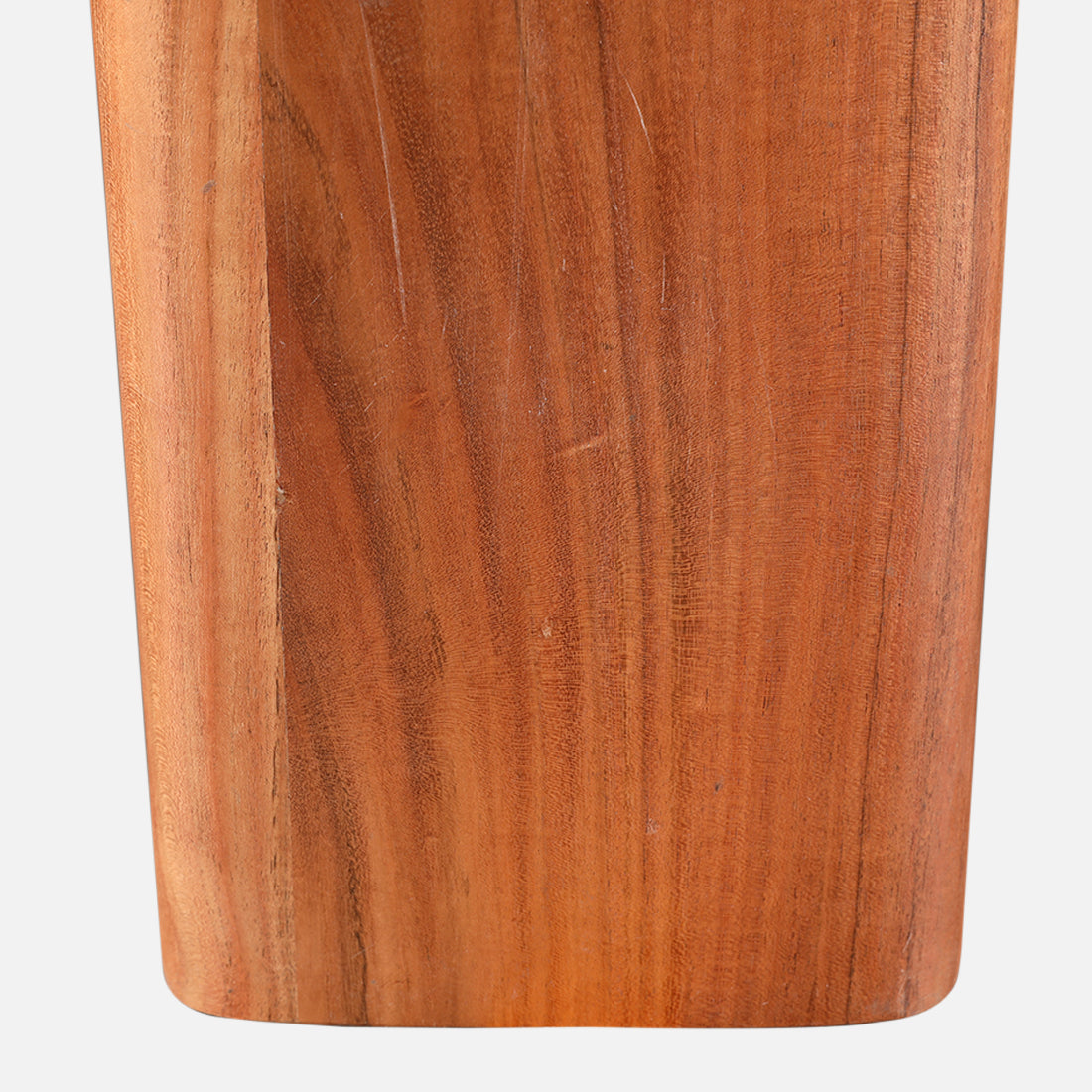 Hana Marble & Wood Center Table in White & Brown Colour
