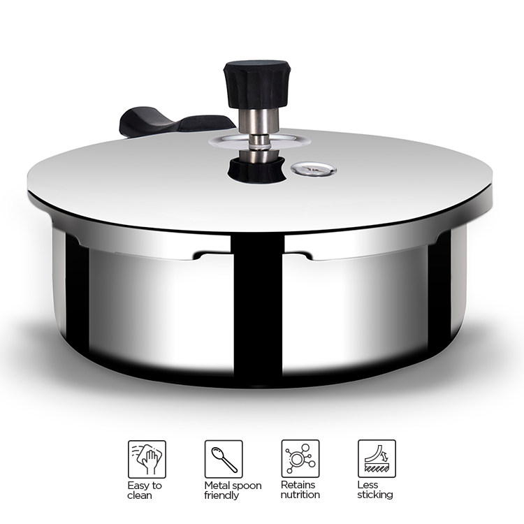 Stellar Triply Pressure Cooker 3.5 Litre Pan